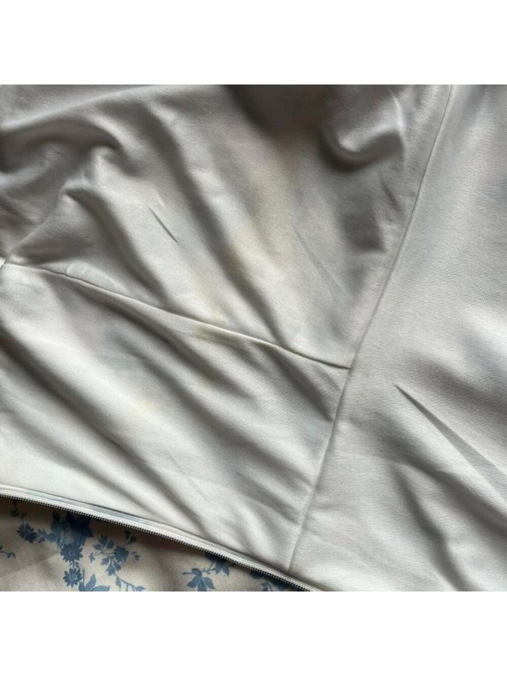 Altar'd State Blue White Floral Small Blouse/Mini Dress Bow Detail Summer Dainty - Picture 8 of 8